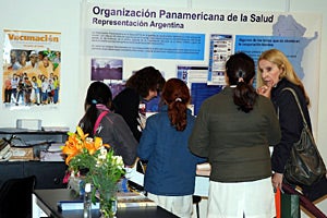 PAHO stand at the fair