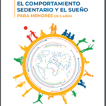 Portada de Directrices de la OMS sobre la actividad física, el comportamiento sedentario y el sueño para menores de 5 años