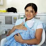 Madre y bebé prematuro