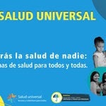 baner del evento por el Día de la Salud Universal 2021
