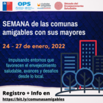 SEMANA Chile Ciudades amigables con mayores