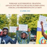Global Launch of the WHO QualityRights e-training to advance mental health, eliminate stigma and promote community inclusion