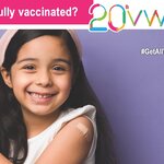 VWA 2022 Event - Happy vaccinated girl
