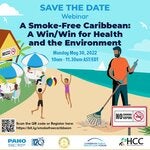 Webinar announcement: A Smoke-Free Caribbean: A Win/Win for Health and the Environment