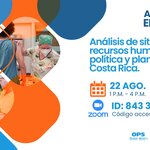 Invitación al foro: análisis de la situación de los recursos humanos en salud, política y planificación en Costa Rica