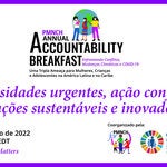 PMNCH Annual Accountability Breakfast portugues