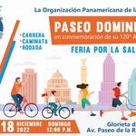 Únete al Paseo Dominical en conmemoración del 120° Aniversario de la OPS