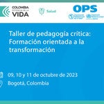 Taller de pedagogía crítica. Formación orientada a la transformación