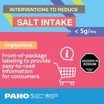salt intake
