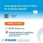 Leveraging Successes on NCDs for Economic Benefit