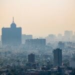 Contaminación del aire en Ciudad de México.