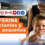 Madre con hijo pequeño. Eventos tos ferina