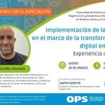Implementación de la CIE-11 en el marco de la transformación digital en salud. Experiencia de Chile