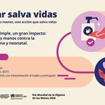 Una acción simple, un gran impacto: higiene de las manos contra la sepsis materna y neonatal
