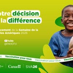 Cérémonie de lancement de la Semaine de la vaccination dans les Amériques 2026