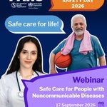 Invitation card for the World Patient Safety Day