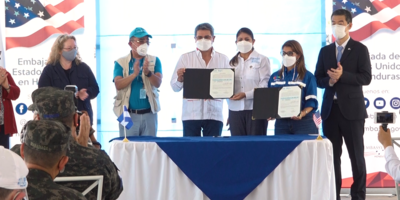 Firma entrega vacunas COVAX HND