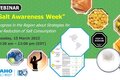 World Salt Awareness Week - Webinar: "Advances in the Region about Strategies for the Reduction of Salt Consumption"