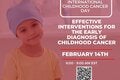 Webinar: Effective interventions for the early diagnosis of childhood cancer