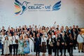 grupo de Presidentes e invitados de alto nuivel a la celac