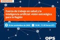 seminario web la fuerza de trabajo en salud y la IA