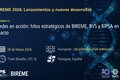 Webinario “BIREME 2026: Lanzamientos y nuevos desarrollos – Webinar #2”. Título: “Redes en acción: hitos estratégicos de BIREME, BVS y RIPSA en marzo”. Fecha: 26 de marzo de 2026. Hora: 11h (Brasilia, UTC-3). Idiomas: Portugués y Español. Enlace de inscripción: https://bit.ly/bireme-2026-webinar-02. Fondo azul oscuro con elementos gráficos digitales. Logotipos de la OPS, BIREME, Biblioteca Virtual en Salud (BVS), DeCS y LILACS en la parte inferior. 