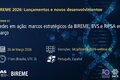 Webinário “BIREME 2026: Lançamentos e novos desenvolvimentos – Webinar #2”. Título: “Redes em ação: marcos estratégicos da BIREME, BVS e RIPSA em março”. Data: 26 de março de 2026. Horário: 11h (Brasília, UTC-3). Idioma: Português e Espanhol. Link para inscrições: https://bit.ly/bireme-2026-webinar-02. Fundo azul escuro com elementos gráficos digitais. Logotipos da OPAS, BIREME, Biblioteca Virtual em Saúde (BVS), DeCS e LILACS na parte inferior. 
