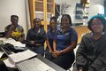 The team at Best-dos Santos Public Health Laboratory in Barbados.