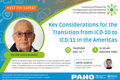 Key Considerations for the Transition from ICD-10 to  ICD-11 in the Americas