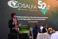 ceremonia de clausura de la COSALFA 52