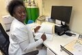 heatlh care worker in a health facility at the Bahamas