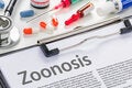 Zoonosis written on a clipboard