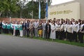 Fotografía protocolar del Proyecto "Mejorando la inclusión social y el acceso a la salud de migrantes y refugiados en el Perú”.