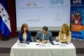 Hospital María y OPS firman convenio de cooperación técnica