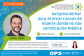 webinario: Autopsia Verbal para estimar causas de muerte donde no hay certificación médica
