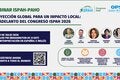 Banner promocional del seminario web de ISPAH y la OPS sobre el Congreso ISPAH 2026. Inscripción abierta a todo el público.