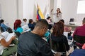 entrenando trabajadores de salud