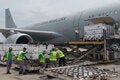 Vacunas donadas por Brasil arriban al aeropuerto internacional de Maiquetía