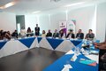 Sonia Quezada, representante de OPS/OMS en Ecuador y Juan Carlos Aveiga, ministro de Salud Pública, instalan reunión para la conformación del Comité Nacional de Referencia para la Transición e Implementación de la Clasificación Internacional de Enfermedades, 11.ª Revisión (CIE-11)