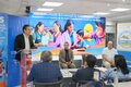 Autoridades en inauguracion del taller EGI-Arbovirosis