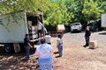 Entrega de equipos en Texiguat