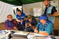 Response teams in Venezuela as a result of the earthquake