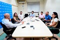 técnicos de panaftosa reunido con el Representate regional de la OMSA para las Amméricas