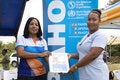 Handing over of manuals in Dominica