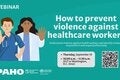 health care workers with their hands up saying STOP