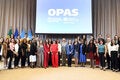Foto de participantes do evento