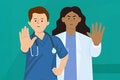 Trabajadores de salud