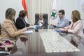Reunión con ministro de salud
