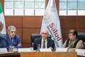 Reunión de trabajo con el bsecretario de Políticas de Salud y Bienestar Poblacional, Rafael Valdez Vázquez 
