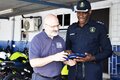 Road safety gadget demonstration